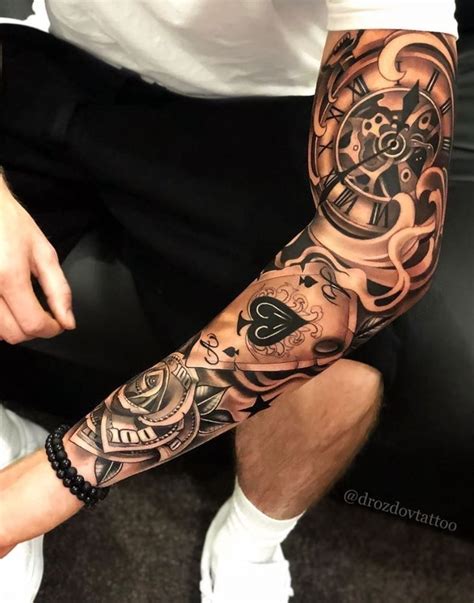 100 Coolest Sleeve Tattoos for Men in 2024